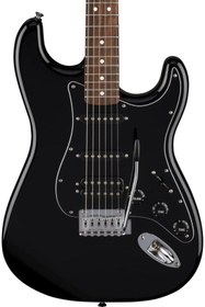 Resim FENDER Standard Stratocaster Hss Laurel Klavye Black Elektro Gitar 