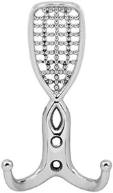 Resim Badem10 Osmanlı Portmanto Vestiyer Duvar Askısı Dolap Elbise Askılığı Krom (5 ADET) 