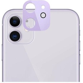 Resim Microsonic iPhone Uyumlu 11 Lens Koruma V3 Lila 