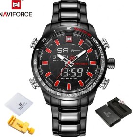 Resim Hanyang Bbr-Box Navıforce Lüks Marka Erkek Spor Izle Altın Kuvars LED Saat Erkekler Su Geçirmez Kol Saati Erkek Askeri Saatler Relogio Masculino (Yurt Dışından) 