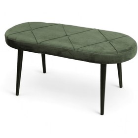 Resim Bench | Soho Kumaş | Siyah Ayak - Yeşil 