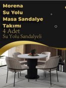 Resim Alperarda Design Morena Suyolu Masa Sandalye Takımı 