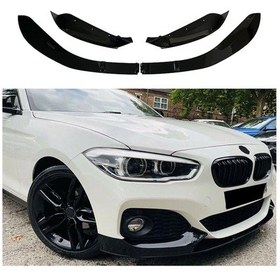 Resim Bmw F20 Lip + Flap Piano Black İthal Abs Plastik, 2015 2018 