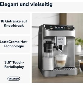 Resim Esmo Home De'longhi Magnifica Plus ECAM322.70.SB Tam Otomatik Espresso Cappuccino Makinesi 