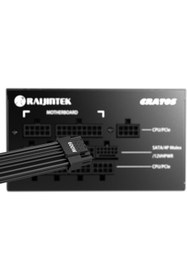 Resim Raijintek Cratos ATX 3.0 850W 80+ GOLD PCIe 5.0 Full Moduler ATX Güç Kaynağı (RJ-0R30B00007) 