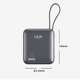 Resim Pd35 Süper Hızlı Şarj 35w Turbo Destekli 10.000 Mah Powerbank Füme 