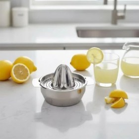 Resim Paslanmaz Çelik Limon Sıkacağı - Ergonomik Tasarım, Manuel Narenciye Presi, Meyve Suyu Makinesi, Limon ve Narenciye Sıkacağı | Ağır Hizmet Paslanmaz Çelik, Pratik ve Kolay Kullanım 
