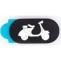 Resim Funsylab Kamera Kapatıcı Vespa Mini Siyah 