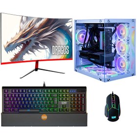 Resim DRx4229 Intel Core i7-12700F 27" 32 GB RAM 512 GB M.2 NVMe SSD 12 GB RTX4070 Curved FreeDOS Masaüstü Oyun Bilgisayarı 