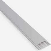 Resim Mutlusan Kablo Kanalı 2M Balık Sırtı Metalik Gri 60x15 mm 