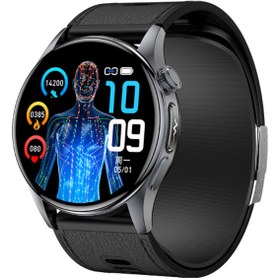 Resim motions Watch PRO HT2 Hava Pompalı Gerçek Tansiyon Ölçümlü Akıllı Saat 