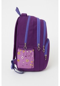 Resim Relaxion İlkokul Çantası Beslenmeli Kelebek Mor 1340 Mor 