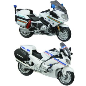 Resim TOYFEST Maisto 1:18 Polis Motorsikleti 