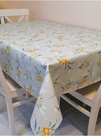 Resim Elyaflı Pvc Muşamba - Desenli Silinebilir Masa Örtüsü 01fnt12103 Renkli 
