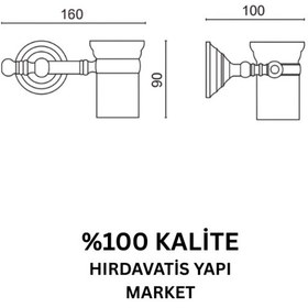Resim Çelik Banyo Paslanmaz Pirinç Ottoman Diş Fırçalık Gri 