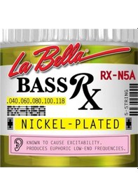 Resim Gitar Aksesuar Bas Tel Labella 5 Telli Lb-rx-n5a 0,40 