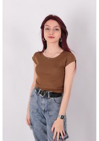 Resim Busem S0015601 Kadın Bluz Koyu Hardal 
