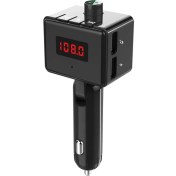Resim ZSZH Bs6 Çift USB Şarj Bluetooth Fm Verici Kablosuz Kulaklık Araç Kiti (Yurt Dışından) 