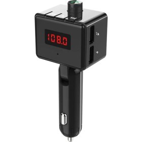 Resim ZSZH Bs6 Çift USB Şarj Bluetooth Fm Verici Kablosuz Kulaklık Araç Kiti (Yurt Dışından) 