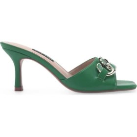 Resim Nine West Daplen 3fx Yeşil Kadın Topuklu Terlik 