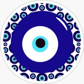 Resim TSC 18 cm Nazar Boncuğu Sticker Duvar Etiket Araba Yapıştırma M20 