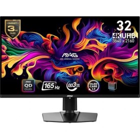 Resim Msı 31.5 Qd-Oled 321UP 0.03MS 165HZ Hdmı-Dp Typec Kavıslı Gamıng Monitör 3840X2160 