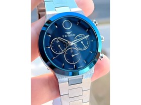 Resim Ferro 30 Mt Suya Dayanıklı Çelik Kordon Kararma Renk Atma Yapmaz Erkek Kol Saati Vs.blkt.0050 Siyah 