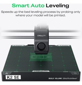 Resim Creality K2 Se Combo 3D Yazıcı 2026, Cfs'li Çok Renkli, 500 Mm/sn Hızlı Baskı, Doğrudan Tahrikli Ekstruder, Otomatik Tesviye, Tamamen Metal Yapı, 220 × 215 × 245 mm Baskı Hacmi 
