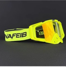 Resim Userfriendly11 Gn Kırmızı Off Road Motosiklet Kayak Gözlüğü Çizilmeye Dayanıklı Pc Lens Polikarbonat Çerçeve 