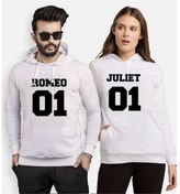 Resim Tshirthane Romeo Juliet Sevgili Kombinleri Kapüşonlu Kombini 