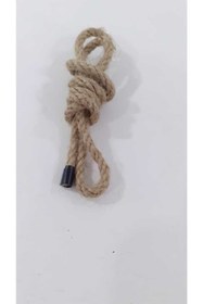 Resim Ekodoğa Jüt Halat 3 Mm 20 Metre Ip Halat Hasır Ip Dekor Ipi Jüt Kendir Jüt Çuval Ipi 