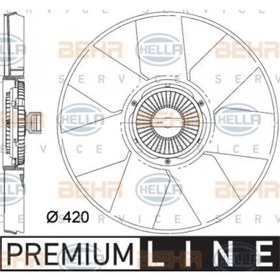 Resim Behr Fan Motoru Master Iii-Movano B 2.3 Dci-Cdti 2010- 