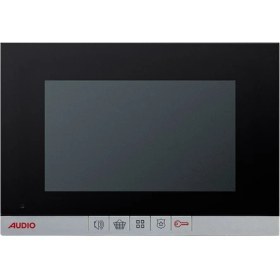 Resim AUDIO 001189 7 Inç Slim Görüntülü Diafon Bus Plus Mekanik Butonlu Siyah 