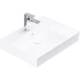 Resim Lucco Stance 60 CM Konsollu Dikdörtgen Lavabo Beyaz 