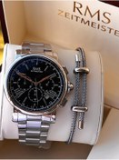 Resim RMS Romanson İç Fonksiyonları Aktif Özel Seri Kararmaz Renk Atmaz 5 Atm Erkek Kol Saati AG2058.02 