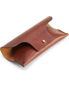 Resim Ca-Leather Hakiki Deriden El Yapımı Klasik Gözlük Kılıfı 