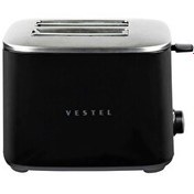 Resim Vestel Retro Siyah Ekmek Kızartma Makinesi 20244375 