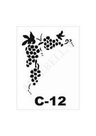 Resim C-12 Artebella Stencil 15X20 CM 
