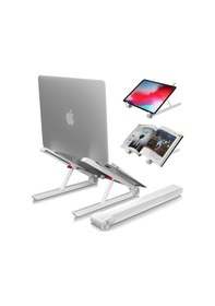 Resim Bix Saiji X1 Alüminyum Notebook Laptop Standı Beyaz 