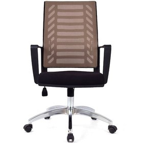 Resim Gardena Kahverengi Krom Çalışma Koltuğu Ofis Koltuğu Toplantı Koltuğu Büro Koltuğu Kahverengi 