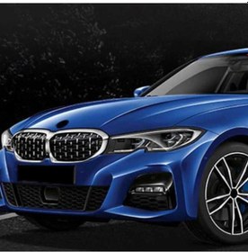 Resim BMW 3 Serisi G20 Diamond Panjur İçin Uyumlu Krom Çerçeve 2019+ 