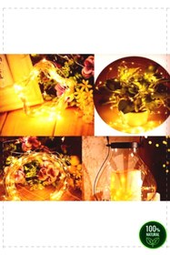 Resim OMZ 2 Metre Fonksiyonlu Kalpli Mini Pil Kutulu Peri Led Piller Dahil Kız Cocuk Erkek Cocuk Oyuncak Egit 