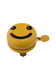 Resim Zil Gülen Yüz Emoji - Bisiklet Beyaz 