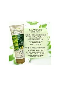 Resim D Olive 250ml Tüp Krem Organik Aloea Vera Yağlı 