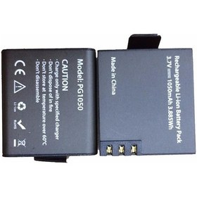 Resim Eken H9r H8r V8s W9 Pg1050 3.885wh Çift Pil 2 Adet Batarya Set 