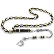 Resim Ayyıldız Kararmaz Metal Püsküllü Pirinç Sarmal Beyaz Mine Dolgulu N11.3275 