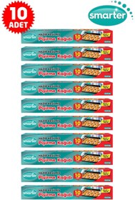 Resim SMARTER 10 Paket Yağlı Pişirme Kağıdı 10 Lu X 10 