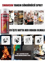 Resim İnfeta Taşınabilir Yangın Söndürücü Sprey Hızlı Müdahale Yangın Savar 