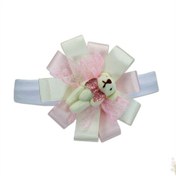 Resim Bebek Bandanası, Minik Ayıcıklı Çok Renkli 