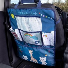 Resim Sophie la Girafe Car Organizer Araba İçi Düzenleyici - Lacivert 